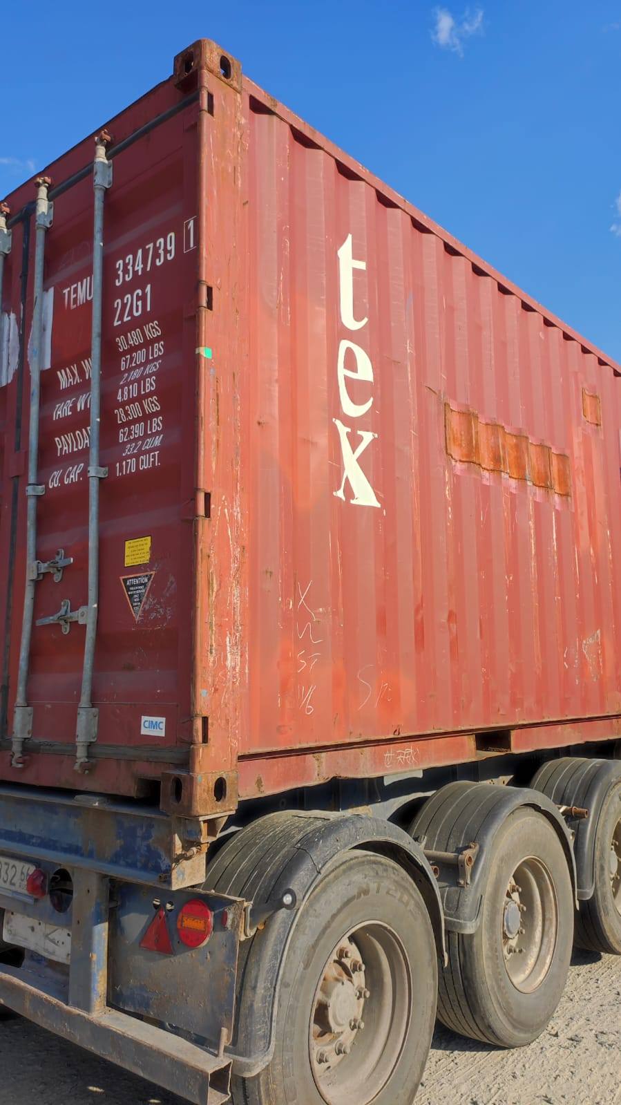 Морской контейнер TEMU3347391